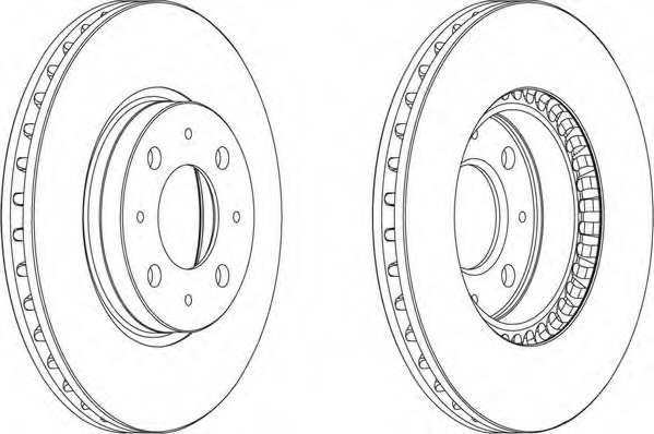 Disc frana DDF604 FERODO - Frana disc Disc frana DDF604 FERODO - Frana disc