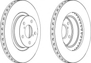 Disc frana DDF679-1 FERODO - Disc frana Disc frana DDF679-1 FERODO - Disc frana