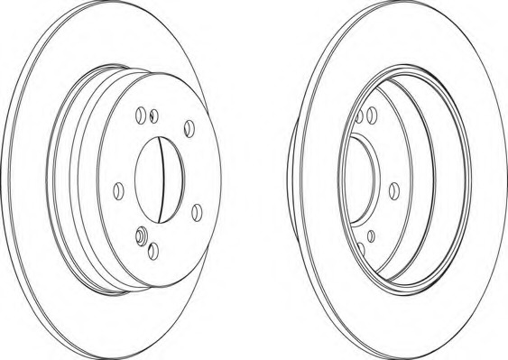 Disc frana DDF819 FERODO - Disc frana Disc frana DDF819 FERODO - Disc frana