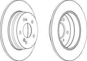 Disc frana DDF819C-1 FERODO - Disc frana Disc frana DDF819C-1 FERODO - Disc frana