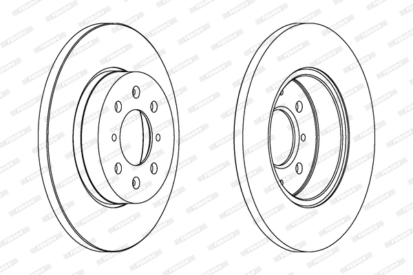 Disc frana DDF872 FERODO - Disc frana Disc frana DDF872 FERODO - Disc frana