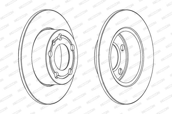 Disc frana DDF929 FERODO - Disc frana Disc frana DDF929 FERODO - Disc frana