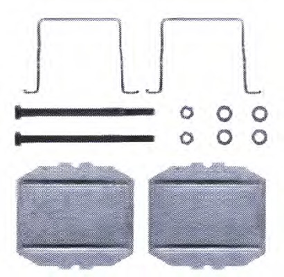 Set accesorii, placute frana FBA460 FERODO - Componente/ accesorii frana Set accesorii, placute frana FBA460 FERODO - Componente/ accesorii frana
