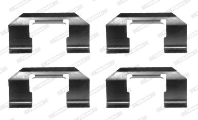 Set accesorii, placute frana FBA531 FERODO - Frana disc Set accesorii, placute frana FBA531 FERODO - Frana disc