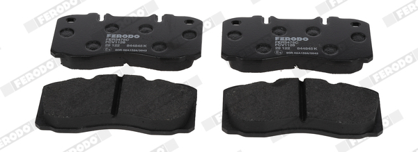 set placute frana,frana disc FCV1126 FERODO - Frana disc
