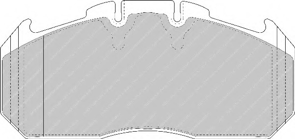set placute frana,frana disc FCV1404BFE FERODO - Frana disc set placute frana,frana disc FCV1404BFE FERODO - Frana disc