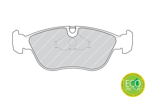 set placute frana,frana disc FDB1285 FERODO - Frana disc set placute frana,frana disc FDB1285 FERODO - Frana disc