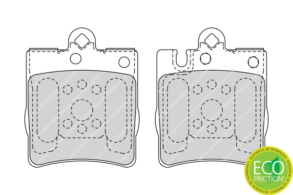 set placute frana,frana disc FDB1322 FERODO - Set placute frana set placute frana,frana disc FDB1322 FERODO - Set placute frana