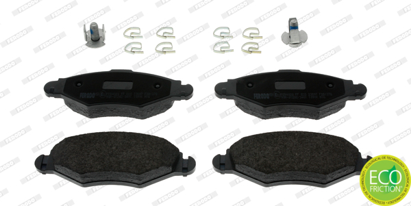 set placute frana,frana disc FDB1378 FERODO - Frana disc set placute frana,frana disc FDB1378 FERODO - Frana disc