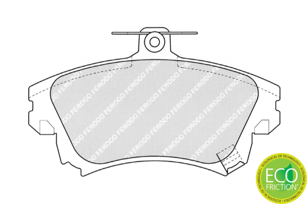 set placute frana,frana disc FDB1384 FERODO - Set placute frana set placute frana,frana disc FDB1384 FERODO - Set placute frana