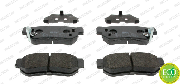 set placute frana,frana disc FDB1606 FERODO - Frana disc set placute frana,frana disc FDB1606 FERODO - Frana disc