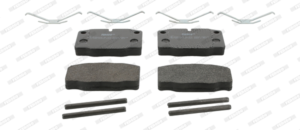 set placute frana,frana disc FDB173 FERODO - Frana disc set placute frana,frana disc FDB173 FERODO - Frana disc
