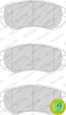 set placute frana,frana disc FDB1733 FERODO - Frana disc set placute frana,frana disc FDB1733 FERODO - Frana disc