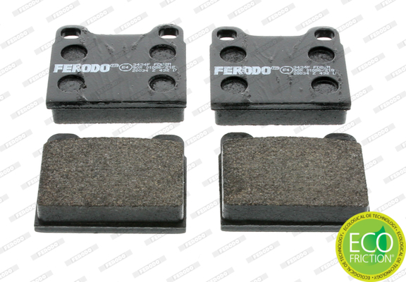 set placute frana,frana disc FDB2M FERODO - Frana disc set placute frana,frana disc FDB2M FERODO - Frana disc