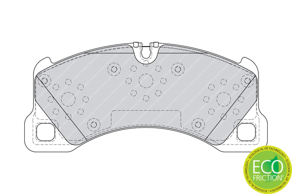 set placute frana,frana disc FDB4064 FERODO - Frana disc set placute frana,frana disc FDB4064 FERODO - Frana disc