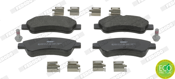 set placute frana,frana disc FDB4066 FERODO - Frana disc set placute frana,frana disc FDB4066 FERODO - Frana disc