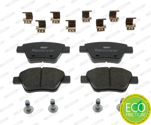 set placute frana,frana disc FDB4316 FERODO - Frana disc