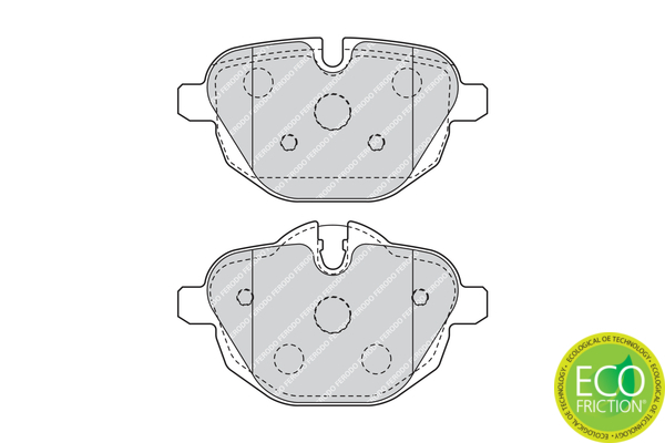 set placute frana,frana disc FDB4376 FERODO - Frana disc set placute frana,frana disc FDB4376 FERODO - Frana disc