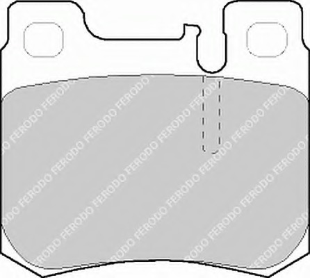 set placute frana,frana disc FDB693 FERODO - Frana disc set placute frana,frana disc FDB693 FERODO - Frana disc