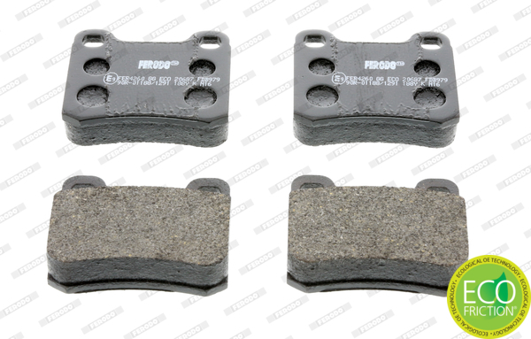 set placute frana,frana disc FDB979 FERODO - Frana disc set placute frana,frana disc FDB979 FERODO - Frana disc