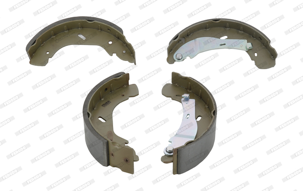 Set saboti frana FSB590R FERODO - Material frictiune sabot frana/ sabot frana