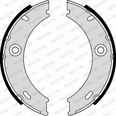 Set saboti frana, frana de mana FSB625 FERODO - Frana de mana