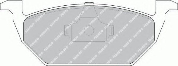 set placute frana,frana disc FSL1094 FERODO - Frana disc set placute frana,frana disc FSL1094 FERODO - Frana disc