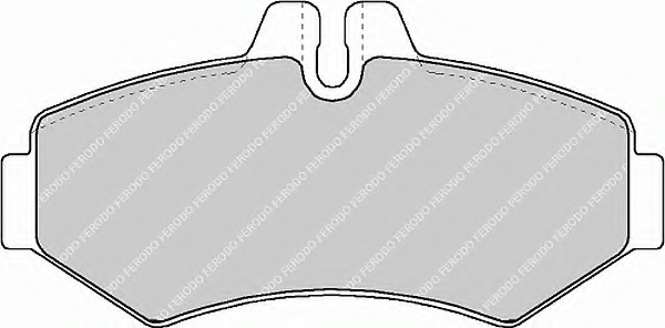 set placute frana,frana disc FSL1306 FERODO - Frana disc set placute frana,frana disc FSL1306 FERODO - Frana disc