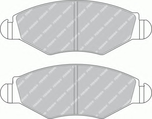 set placute frana,frana disc FSL1378 FERODO - Frana disc set placute frana,frana disc FSL1378 FERODO - Frana disc