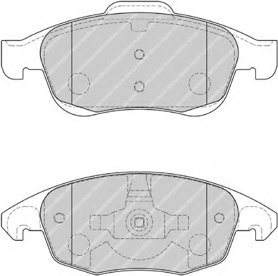 set placute frana,frana disc FSL1971 FERODO - Frana disc set placute frana,frana disc FSL1971 FERODO - Frana disc