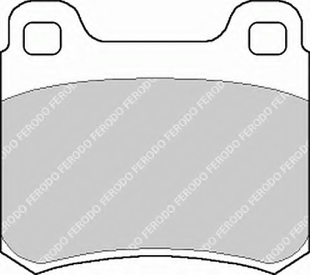 set placute frana,frana disc FSL328 FERODO - Frana disc set placute frana,frana disc FSL328 FERODO - Frana disc