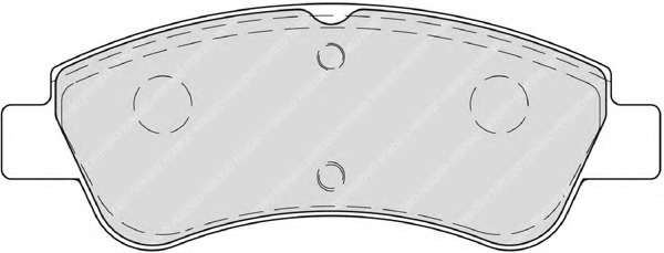 set placute frana,frana disc FSL4066 FERODO - Frana disc set placute frana,frana disc FSL4066 FERODO - Frana disc