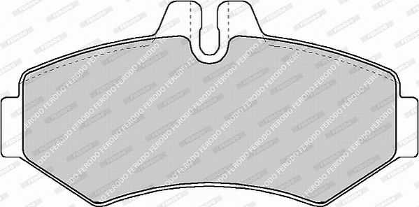 set placute frana,frana disc FVR1306 FERODO - Frana disc set placute frana,frana disc FVR1306 FERODO - Frana disc