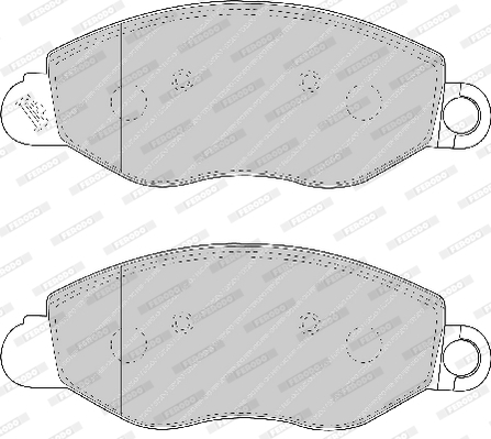 set placute frana,frana disc FVR1461 FERODO - Frana disc set placute frana,frana disc FVR1461 FERODO - Frana disc