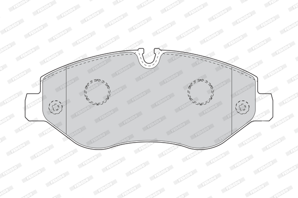 set placute frana,frana disc FVR4469 FERODO - Frana disc set placute frana,frana disc FVR4469 FERODO - Frana disc