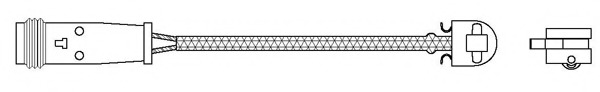 senzor de avertizare,uzura placute de frana FWI293 FERODO - Componente/ accesorii frana senzor de avertizare,uzura placute de frana FWI293 FERODO - Componente/ accesorii frana