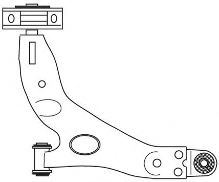 Brat, suspensie roata 2104 FRAP - Directie / bucsi, rulmenti