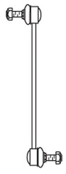 Brat/bieleta suspensie, stabilizator 2227 FRAP - Bara torsiune Brat/bieleta suspensie, stabilizator 2227 FRAP - Bara torsiune