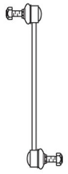 Brat/bieleta suspensie, stabilizator 2337 FRAP - Bara torsiune Brat/bieleta suspensie, stabilizator 2337 FRAP - Bara torsiune