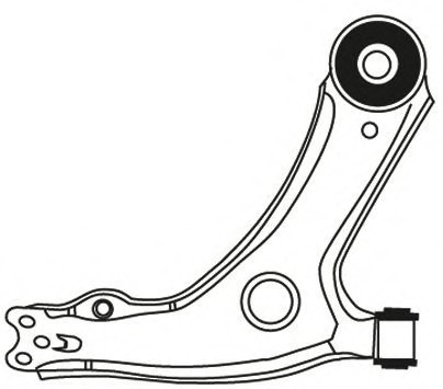 Brat, suspensie roata 2355 FRAP - Brate suspensie / directie (bascula) Brat, suspensie roata 2355 FRAP - Brate suspensie / directie (bascula)