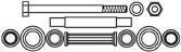 Chit reparatie, brat 2455 FRAP - Brate suspensie / directie (bascula) Chit reparatie, brat 2455 FRAP - Brate suspensie / directie (bascula)