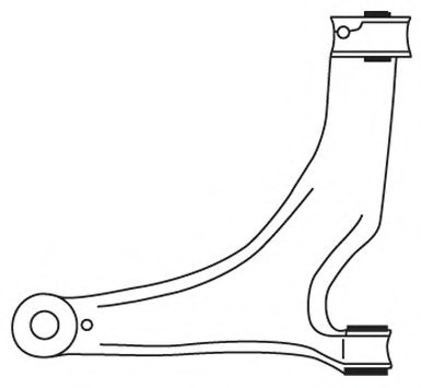 Brat, suspensie roata 2479 FRAP - Brate suspensie / directie (bascula) Brat, suspensie roata 2479 FRAP - Brate suspensie / directie (bascula)