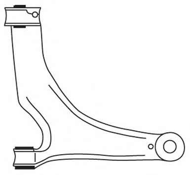 Brat, suspensie roata 2480 FRAP - Brate suspensie / directie (bascula) Brat, suspensie roata 2480 FRAP - Brate suspensie / directie (bascula)