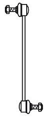 Brat/bieleta suspensie, stabilizator 2481 FRAP - Bara torsiune Brat/bieleta suspensie, stabilizator 2481 FRAP - Bara torsiune