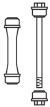 Brat/bieleta suspensie, stabilizator 2561 FRAP - Bara torsiune Brat/bieleta suspensie, stabilizator 2561 FRAP - Bara torsiune
