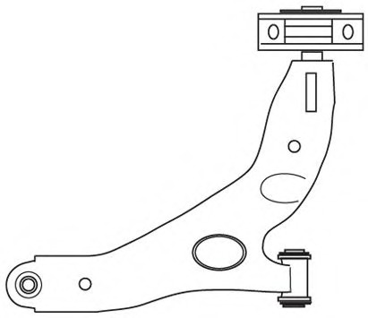 Brat, suspensie roata 2567 FRAP - Directie / bucsi, rulmenti