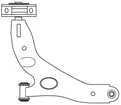 Brat, suspensie roata 2568 FRAP - Directie / bucsi, rulmenti