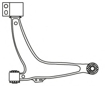 Brat, suspensie roata 2739 FRAP - Brate suspensie / directie (bascula) Brat, suspensie roata 2739 FRAP - Brate suspensie / directie (bascula)