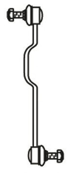 Brat/bieleta suspensie, stabilizator 2762 FRAP - Bara torsiune Brat/bieleta suspensie, stabilizator 2762 FRAP - Bara torsiune