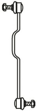 Brat/bieleta suspensie, stabilizator 2836 FRAP - Bieleta antiruliu / bara stabilizatoare Brat/bieleta suspensie, stabilizator 2836 FRAP - Bieleta antiruliu / bara stabilizatoare